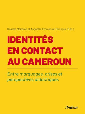cover image of Identités en contact au Cameroun